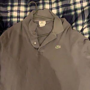 Long sleeve Lacoste polo. Comment any questions!!